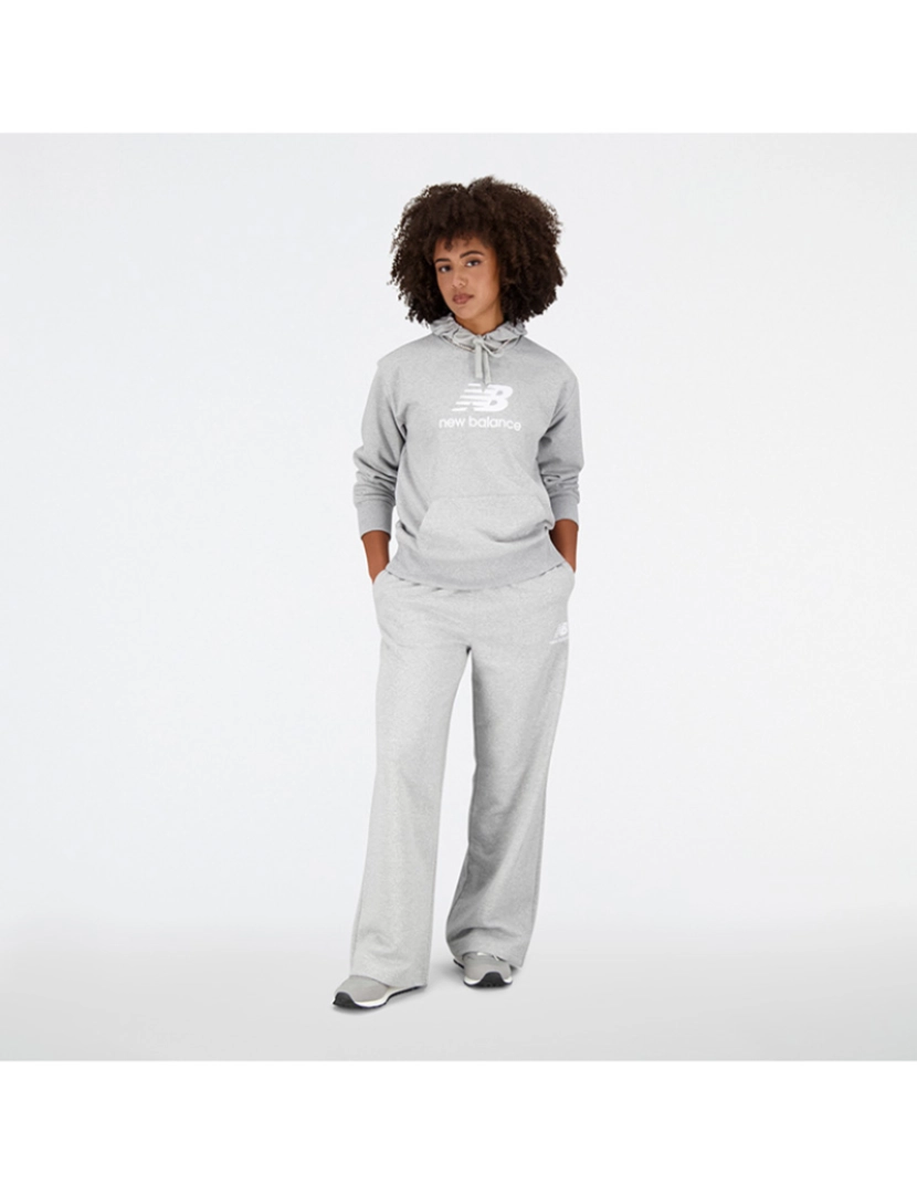 New Balance - Sweatshirt Senhora Cinza