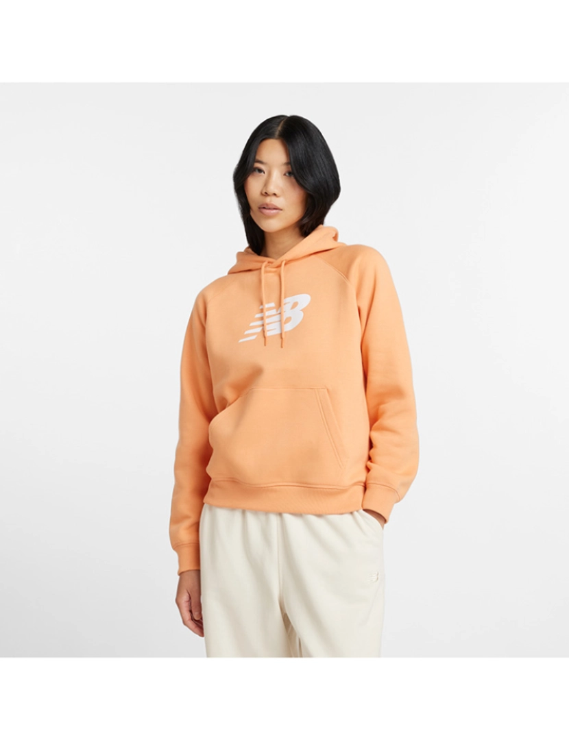 New Balance - Sweatshirt Senhora Laranja