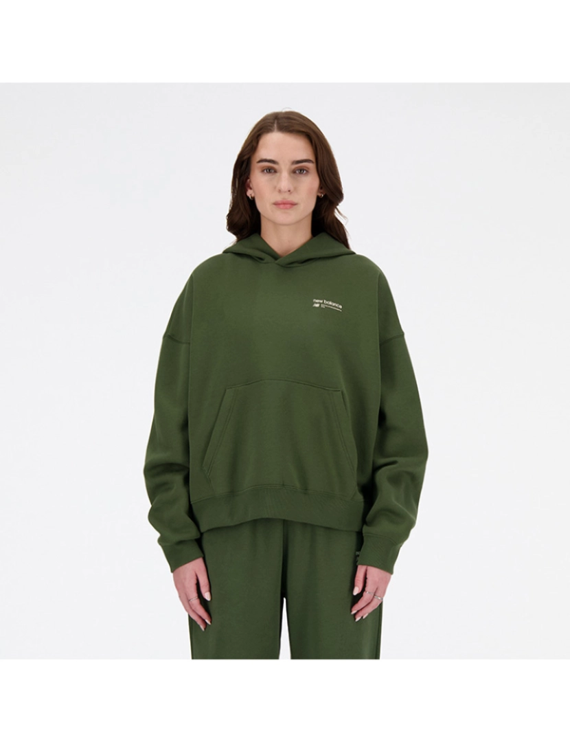 New Balance - Sweatshirt Senhora Verde