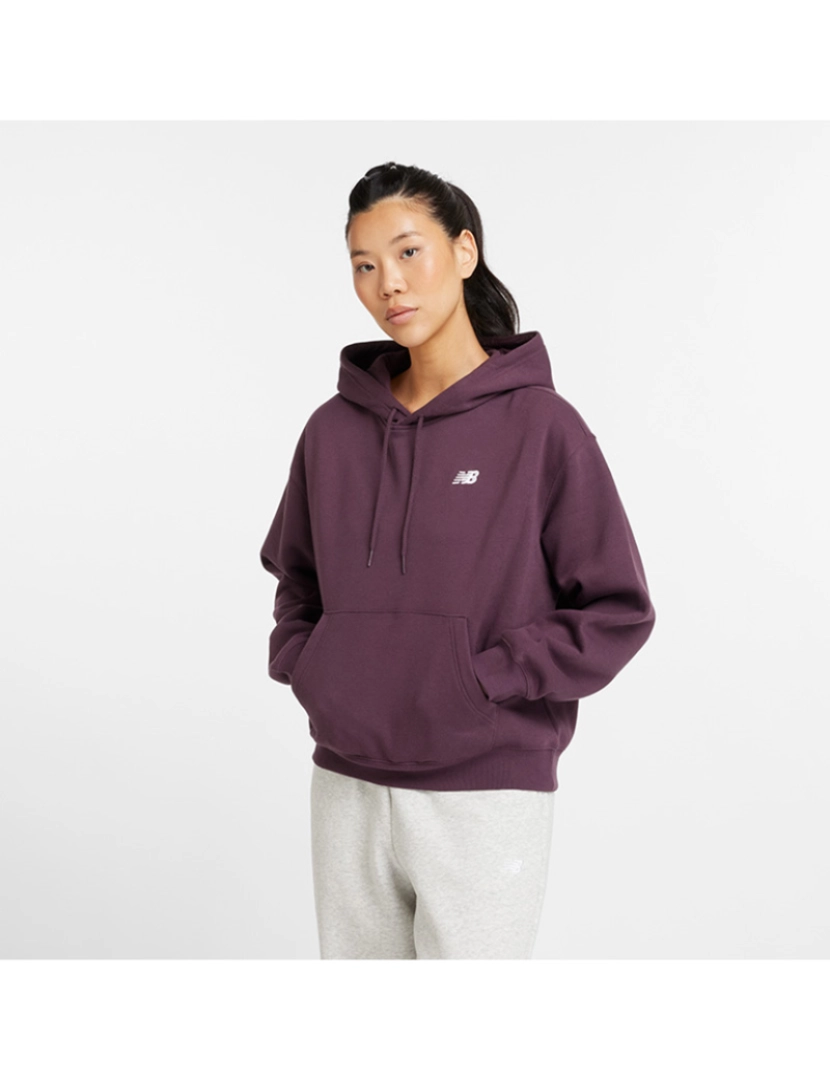 New Balance - Sweatshirt Senhora Roxo