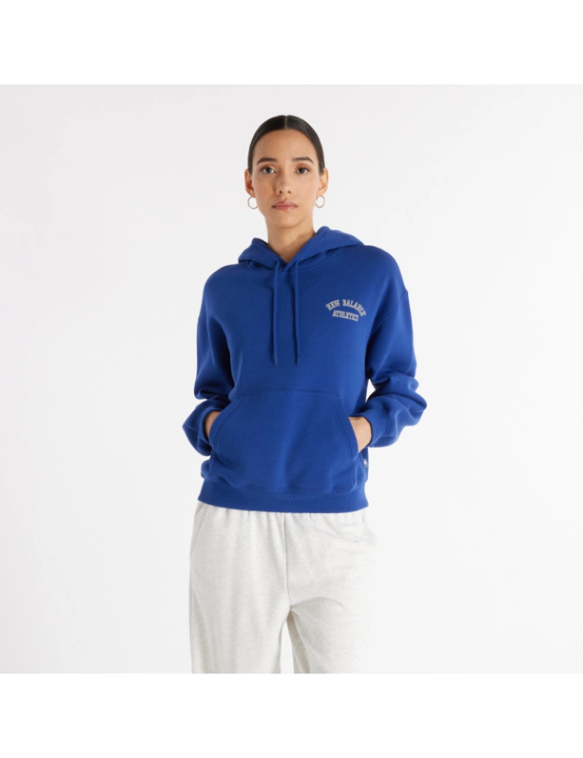 New Balance - Sweatshirt Senhora Azul