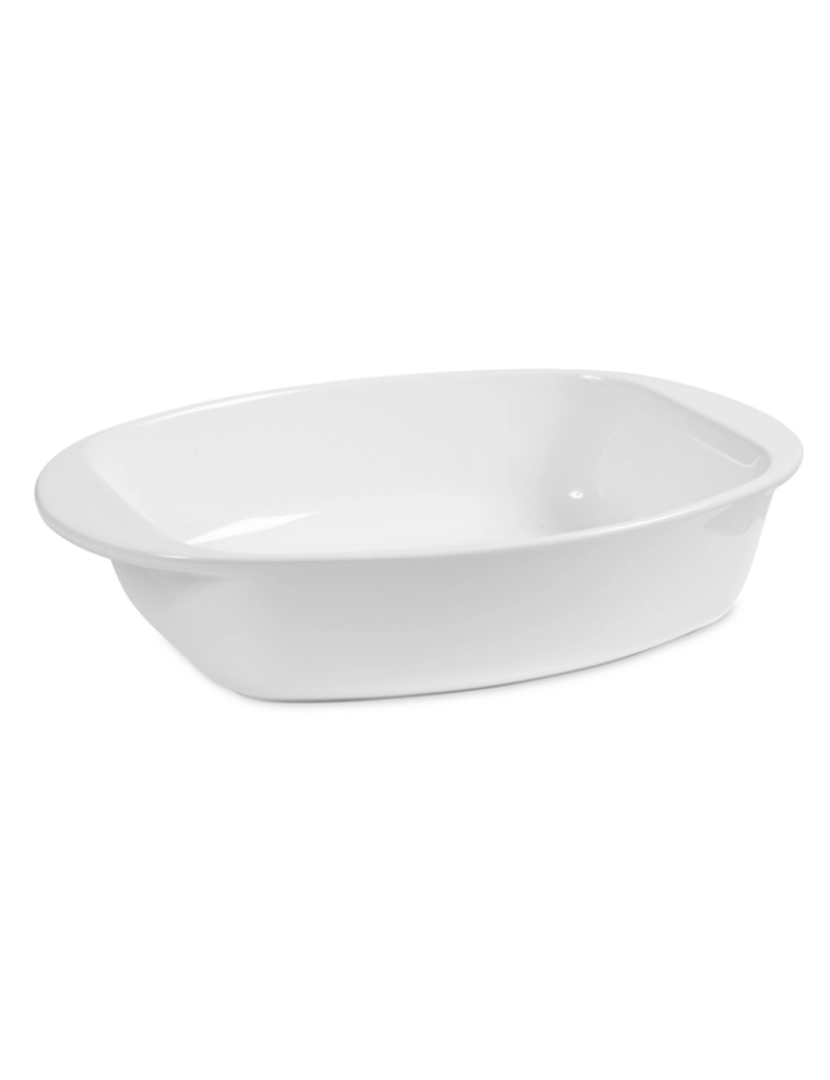 coseAcasa - Travessa de forno Oval em Porcelana Branca 25X29,5