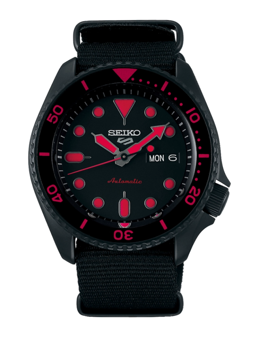 Seiko - Relógio de Homem Preto