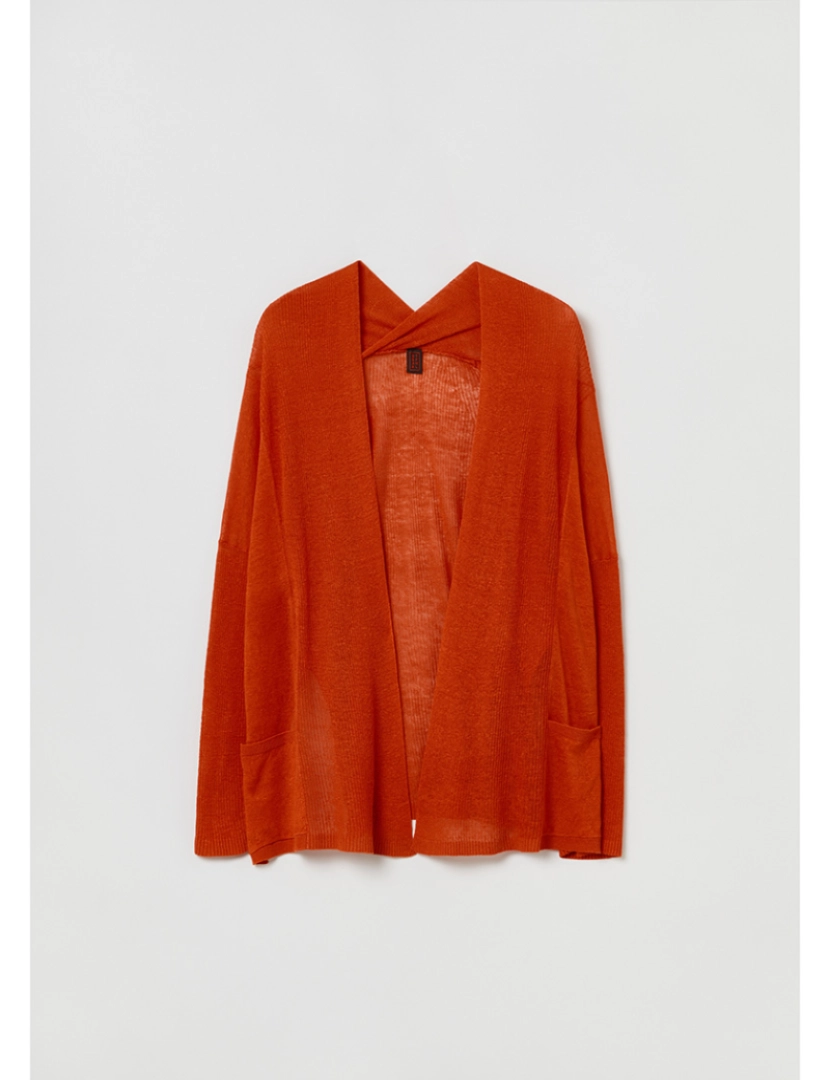 Stefanel - Cardigan Senhora Vermelho