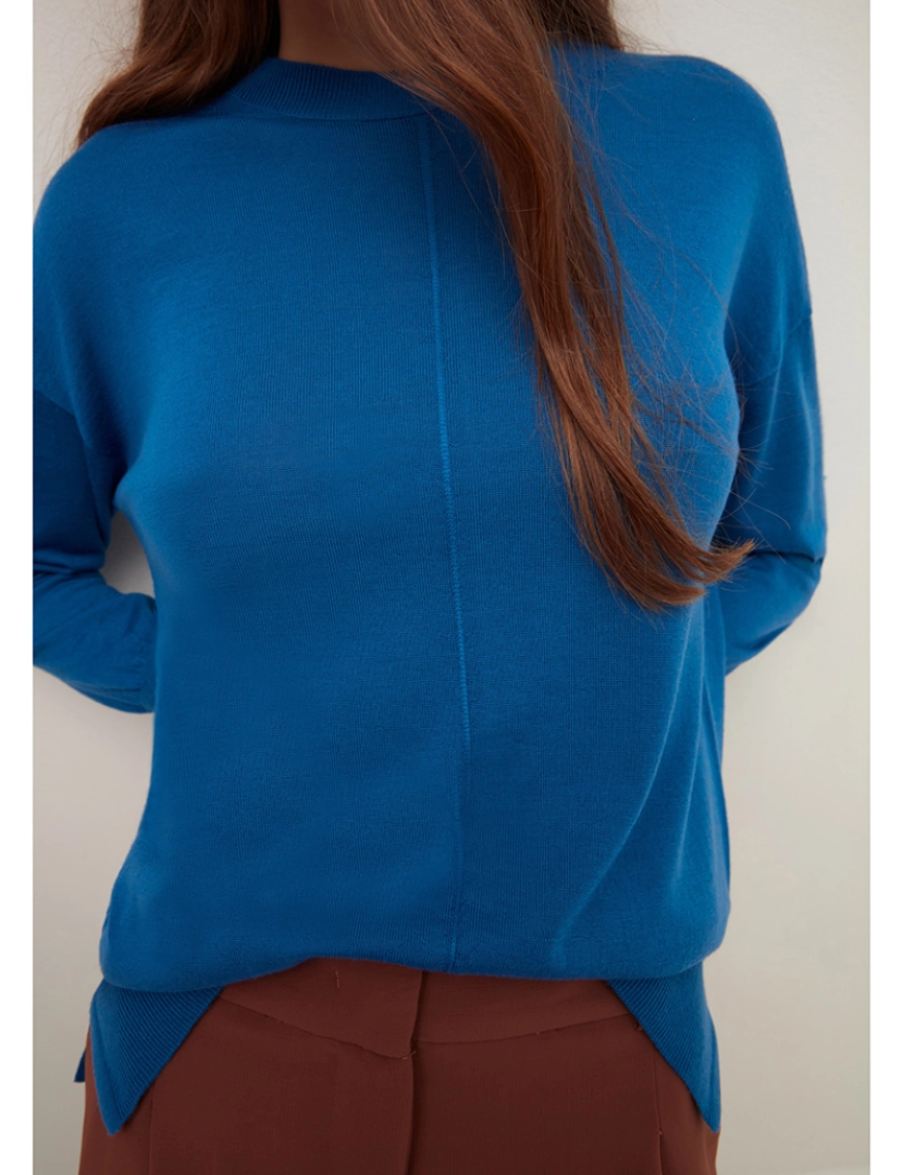 Stefanel - Sweater Senhora Azul Lemonade