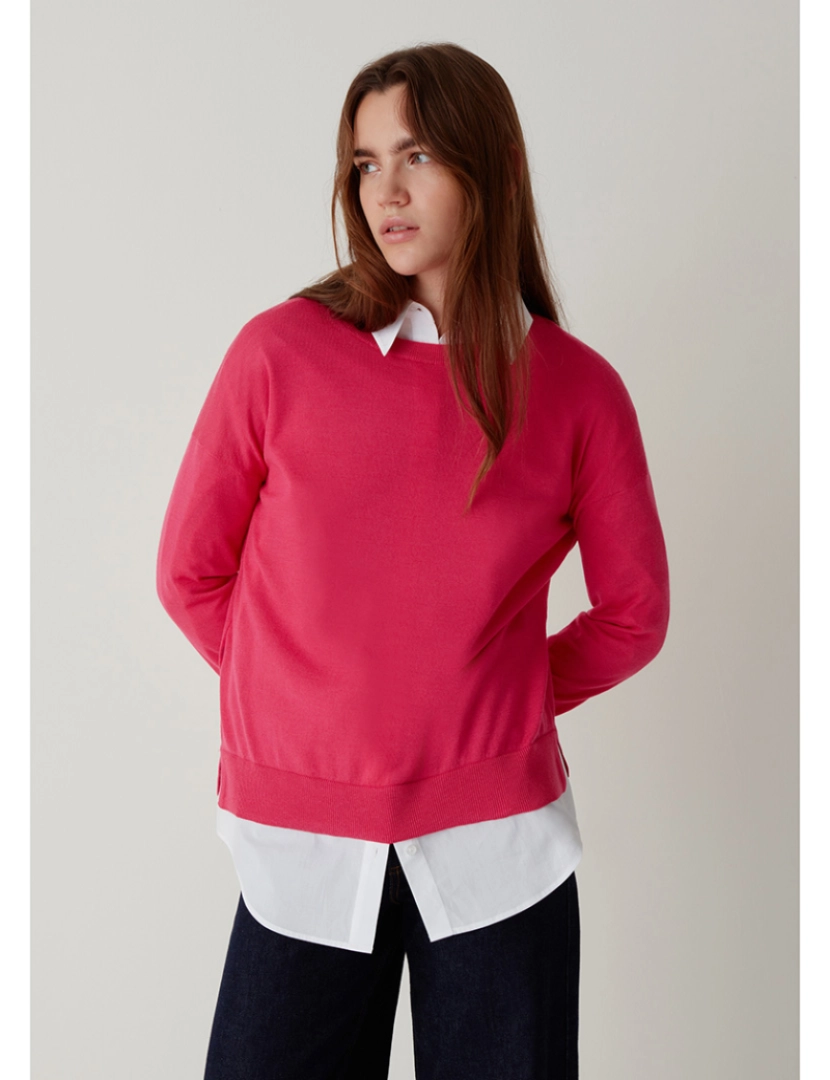 Stefanel - Sweatshirt Senhora Rosa