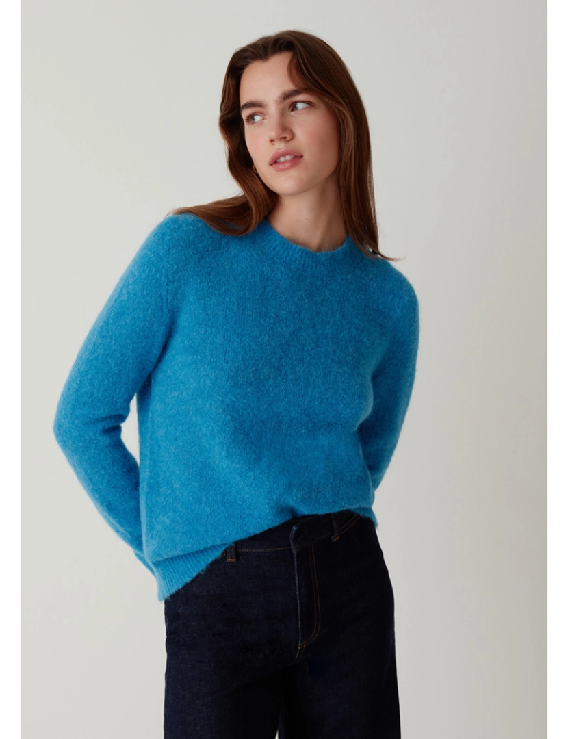 Stefanel - Sweater Senhora Azul