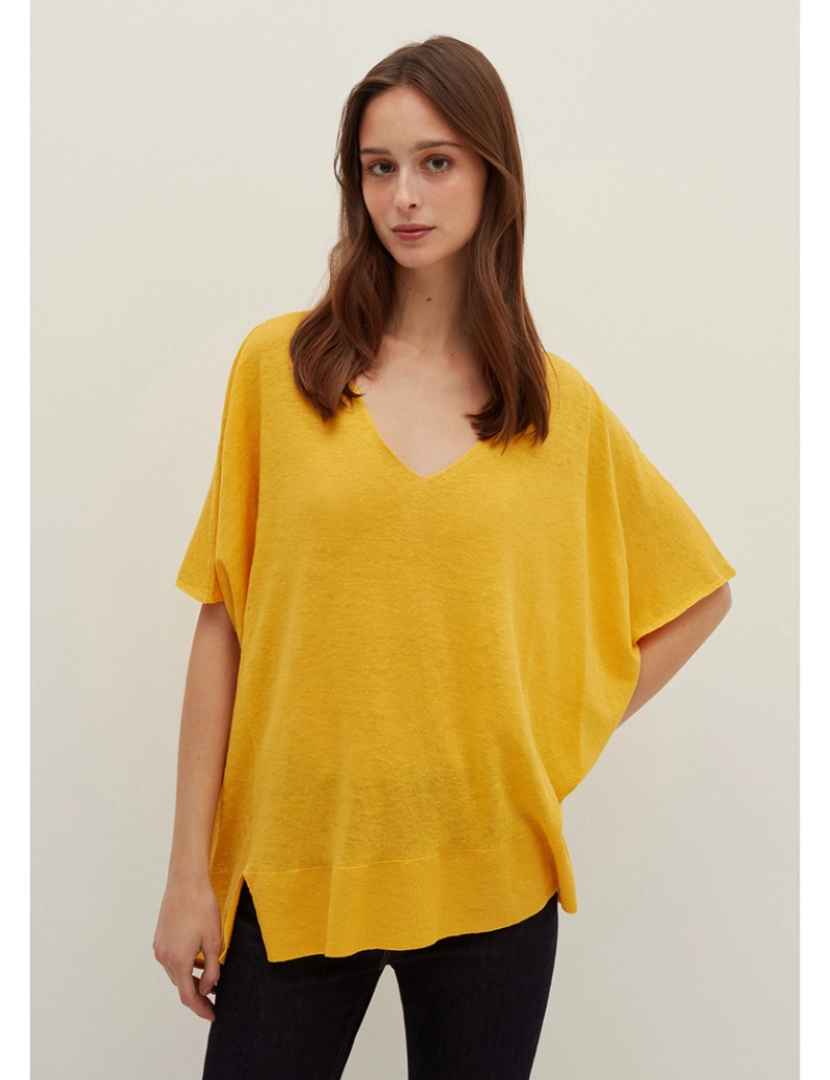 Stefanel - Pullover Senhora Amarelo