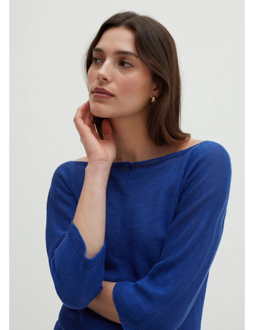 Stefanel - Pullover Senhora Azul