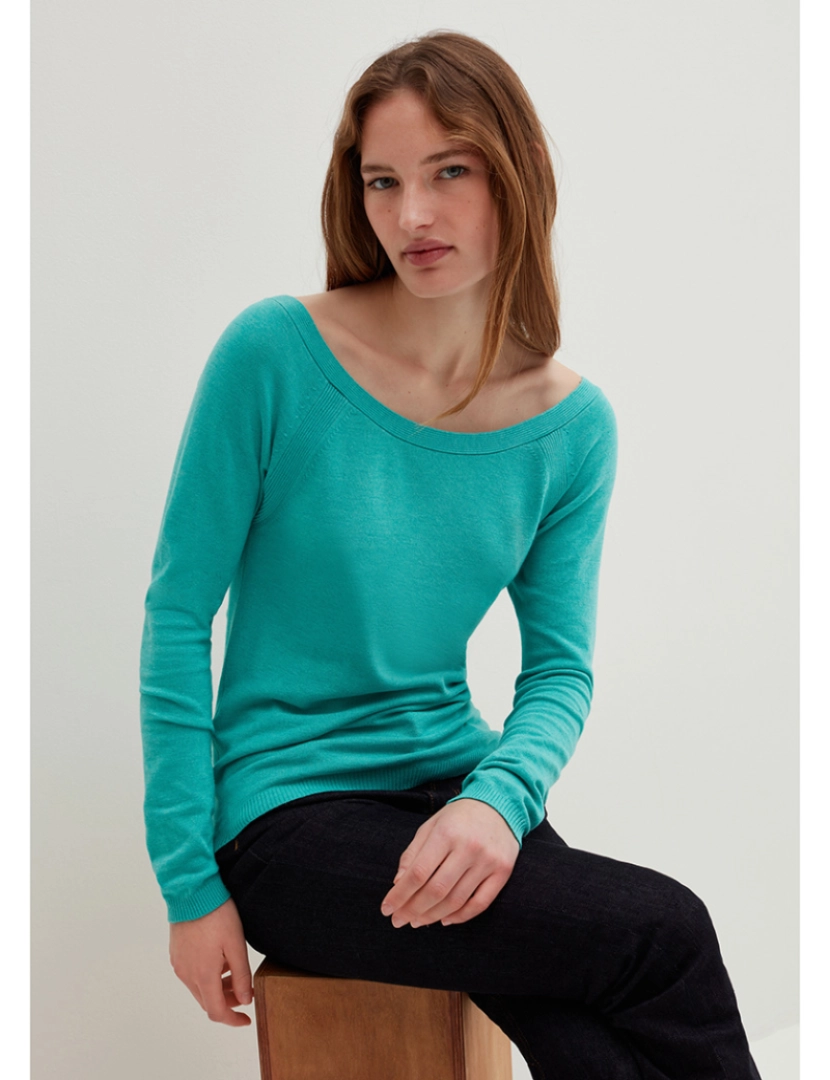 Stefanel - Pullover Senhora Verde