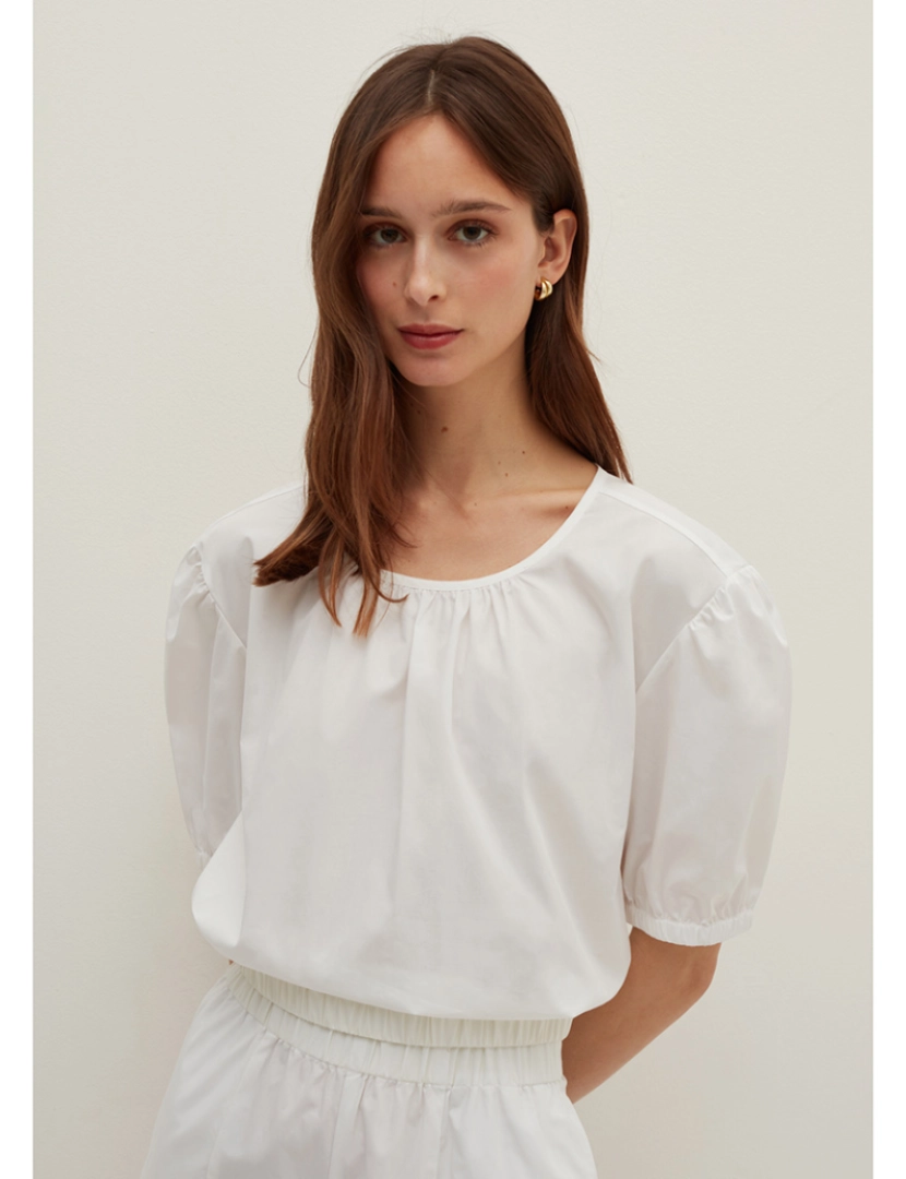 Stefanel - Camisa Senhora Branco