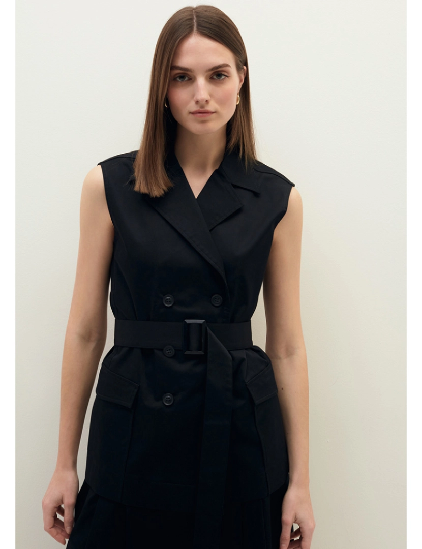 Stefanel - Blazer Senhora Preto