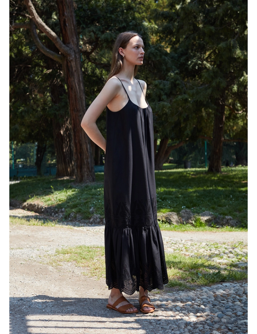 Stefanel - Vestido Senhora Preto