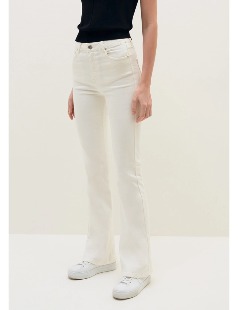 Stefanel - Jeans Senhora Ecru