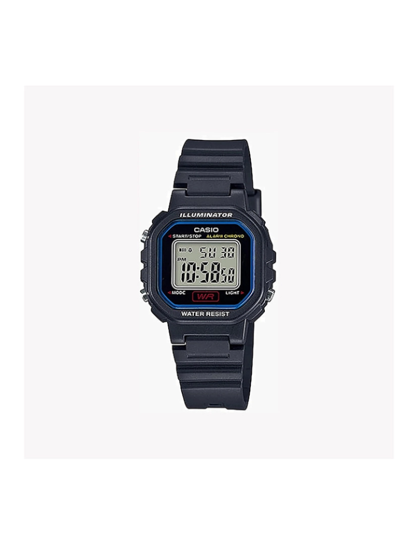 Casio - Relógio Unissexo Casual Preto