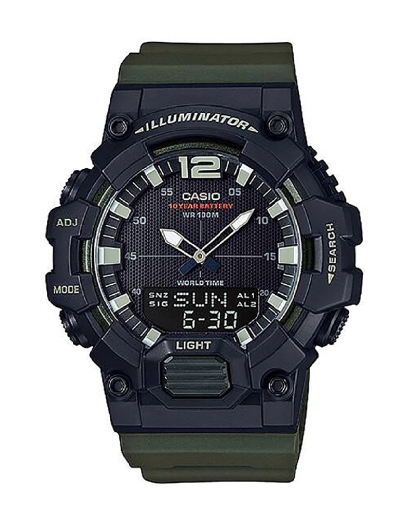 Casio - Relógio Homem Sport Bottle Verde