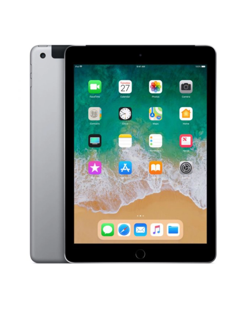 Apple - Apple iPad 10.2 (2020) 128GB WiFi + Cellular Grau A