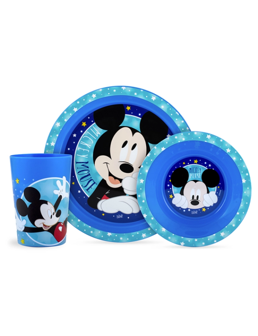 coseAcasa - Conjunto Mickey Cosmo 3 Peças