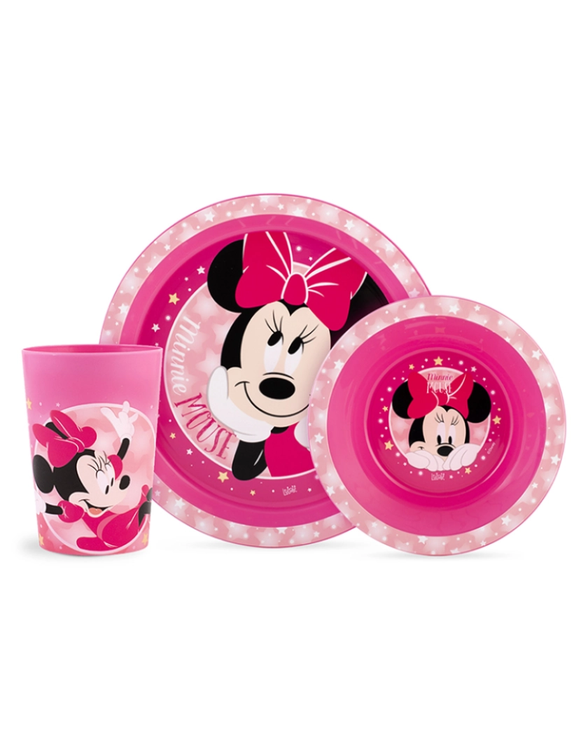 coseAcasa - Conjunto Minnie Cosmo 3 Peças