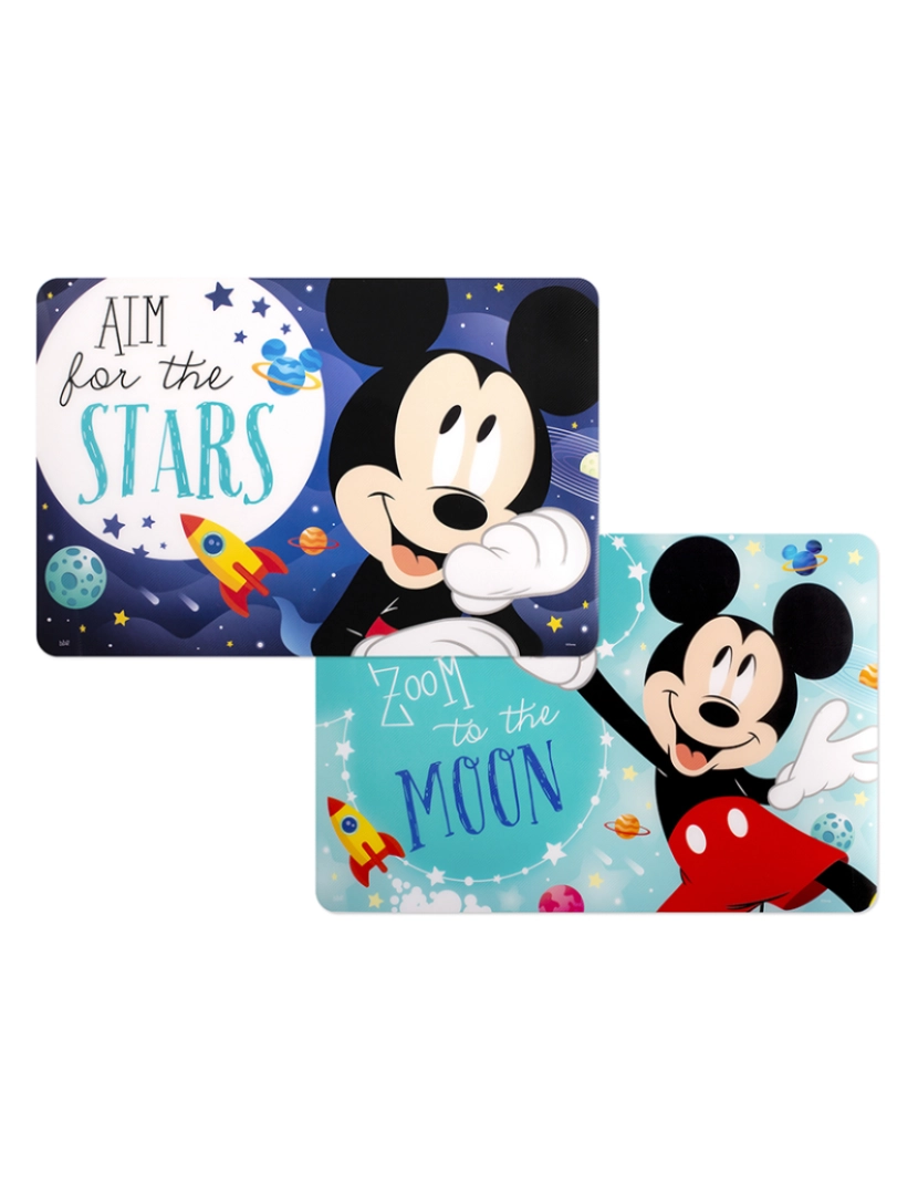 coseAcasa - Conjunto Mickey Cosmo De 12 Jogos Americanos