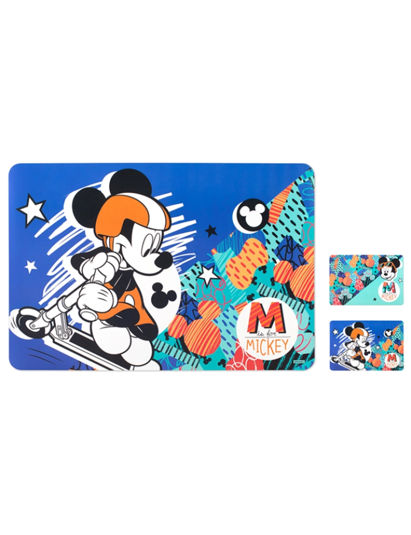 coseAcasa - Conjunto Mickey Urban De 12 Jogos Americanos