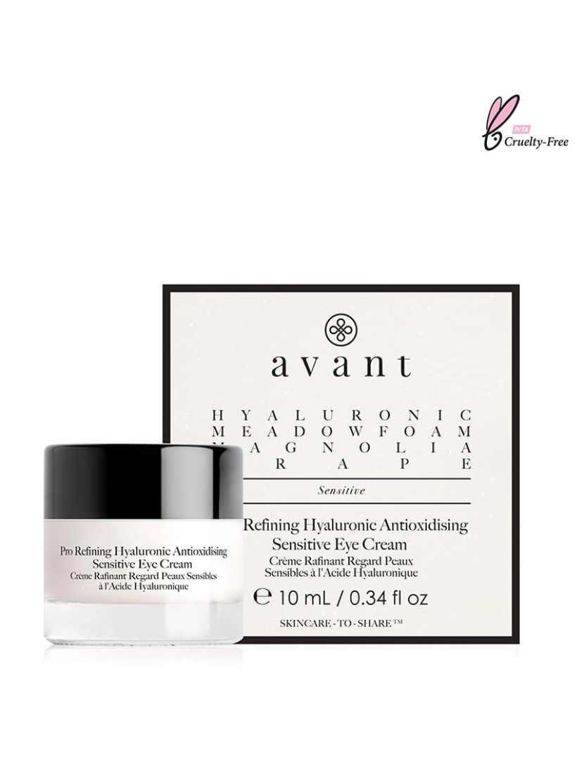 Avant Skincare - Pro Refining Hyaluronic Antioxidante Sensível Creme Para Olhos