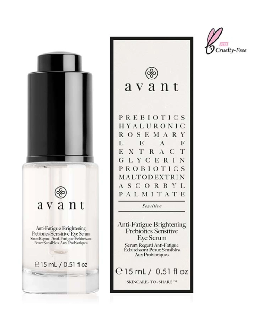 Avant Skincare - Soro Para Olhos Sensíveis Aos Prebióticos Anti-Fadiga E Iluminador