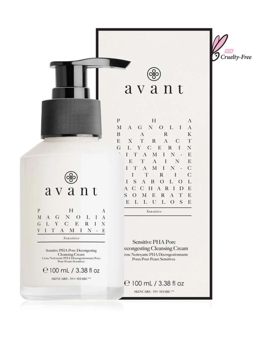 Avant Skincare - Creme De Limpeza Descongestionante De Poros Sensitive Pha