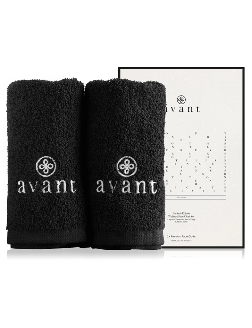 Avant Skincare - Conjunto De Panos Faciais De Bem-Estar De Edição Limitada