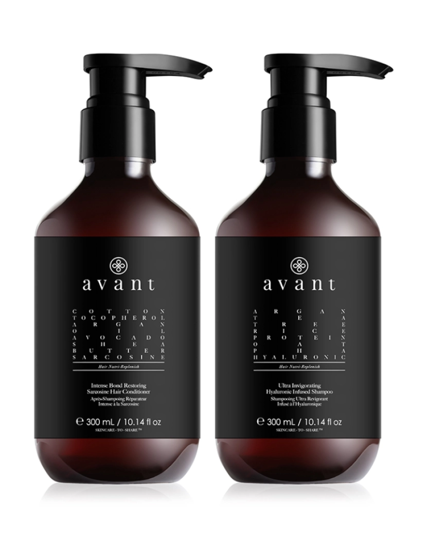 Avant Skincare - Conjunto De Rotina Revitalizante De Cuidados Capilares Aha (2 Unidades)