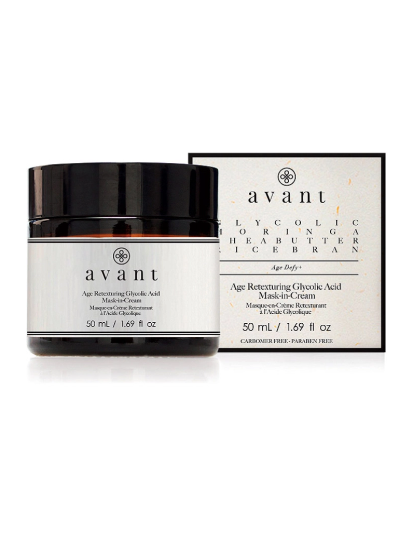 Avant Skincare - Máscara Em Creme Retexturizante De Ácido Glicólico Para A Idade