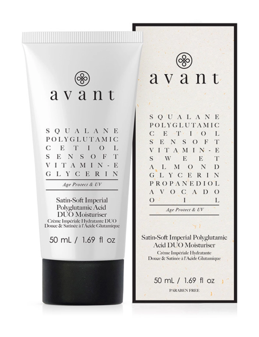 Avant Skincare - Hidratante Duo De Ácido Poliglutâmico Imperial Satin-Soft