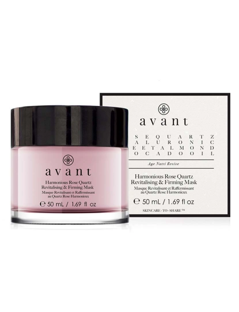 Avant Skincare - Máscara Harmoniosa Revitalizante E Firmeza De Quartzo Rosa