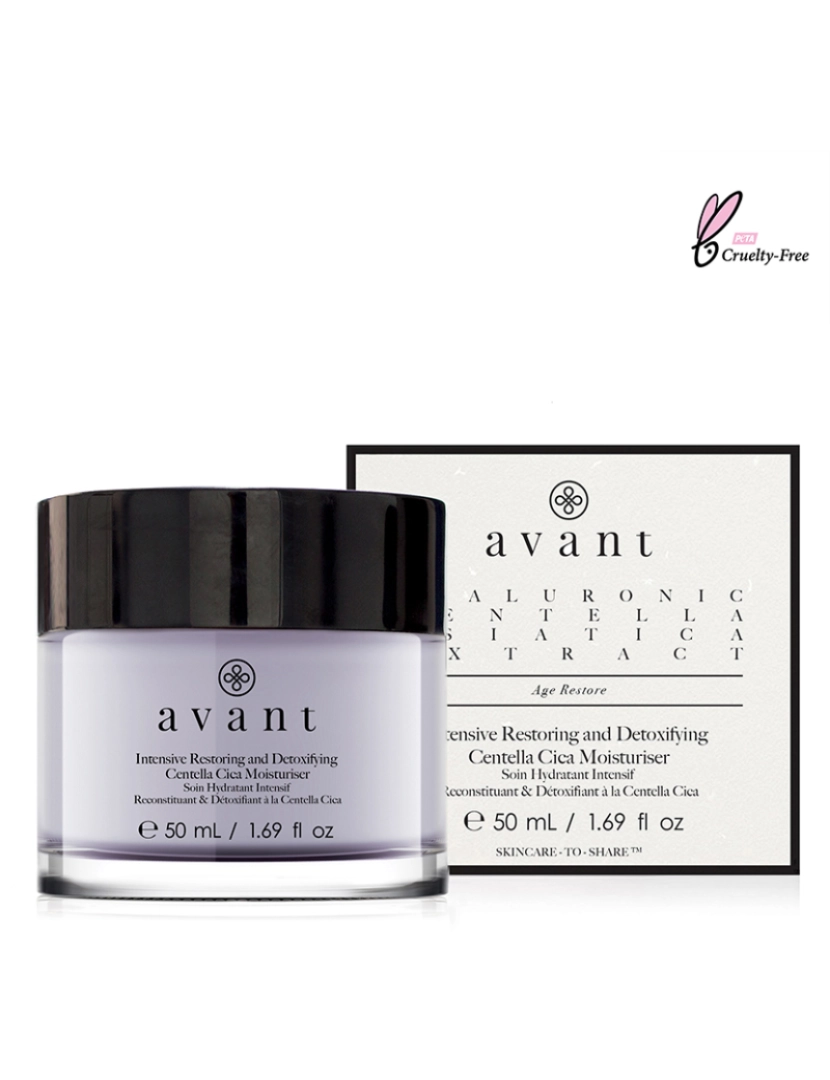 Avant Skincare - Hidratante Intensivo Restaurador E Desintoxicante Centella Cica