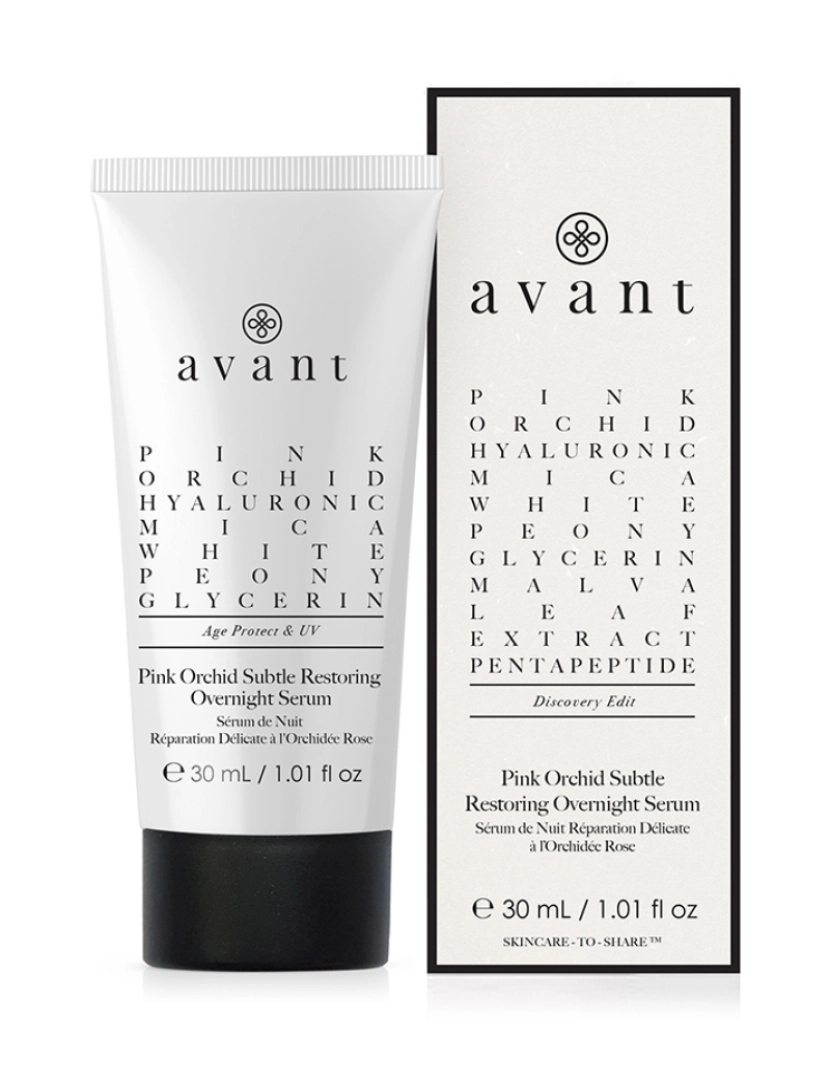 Avant Skincare - Edição De Descoberta - Pink Orchid Subtle Restoring Overnight Serum