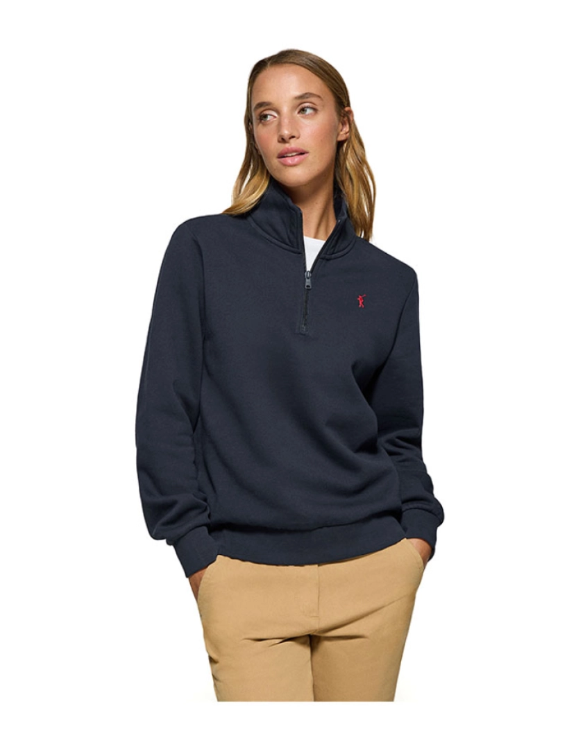 Polo Club - Rigby Go W Neck Zipper Sweatshirt Fl