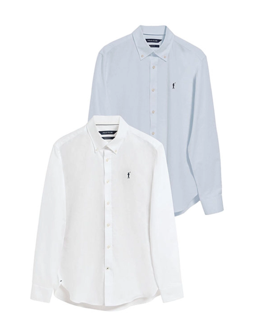 Polo Club - Pack 2 - Rigby Go Camisa Oxford [Sb-W]