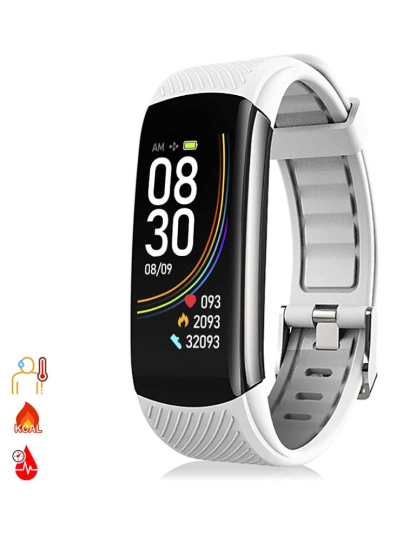 DAM - Smartband T118 Branco