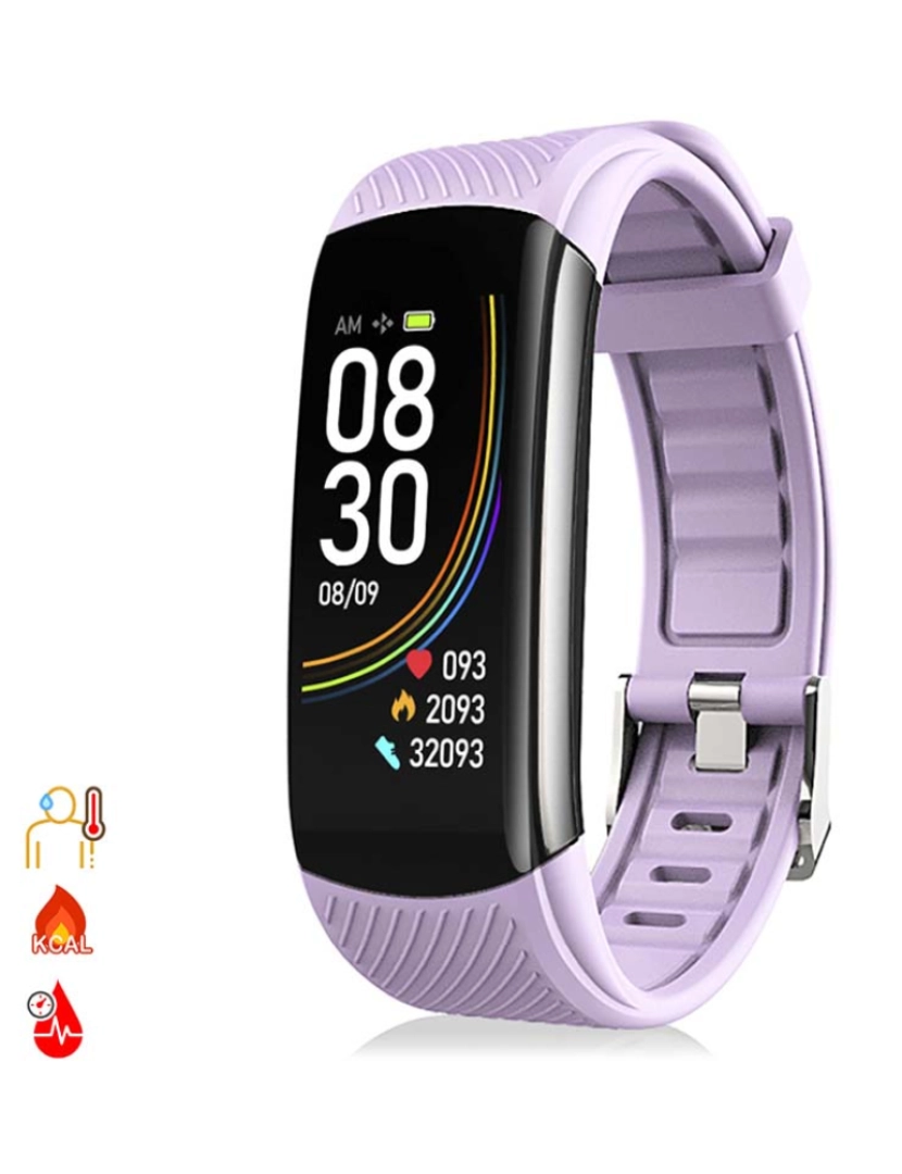 DAM - Smartband T118  Roxa