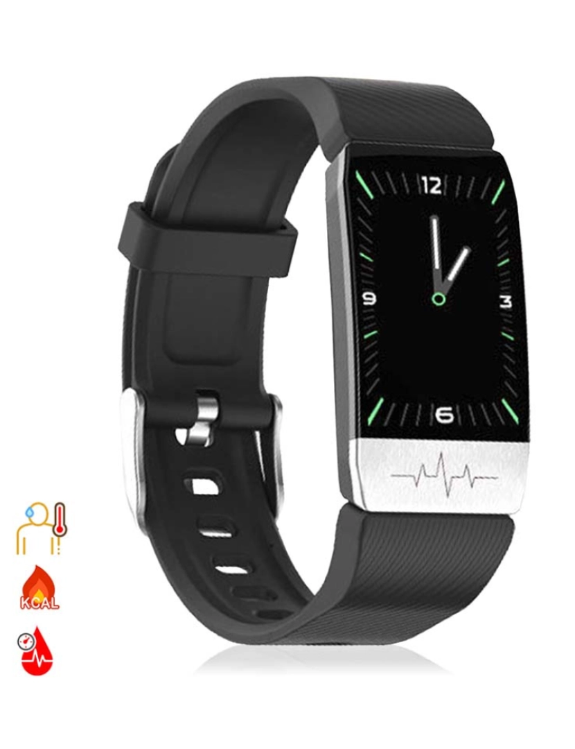 DAM - Smartband AK-F112 Preto