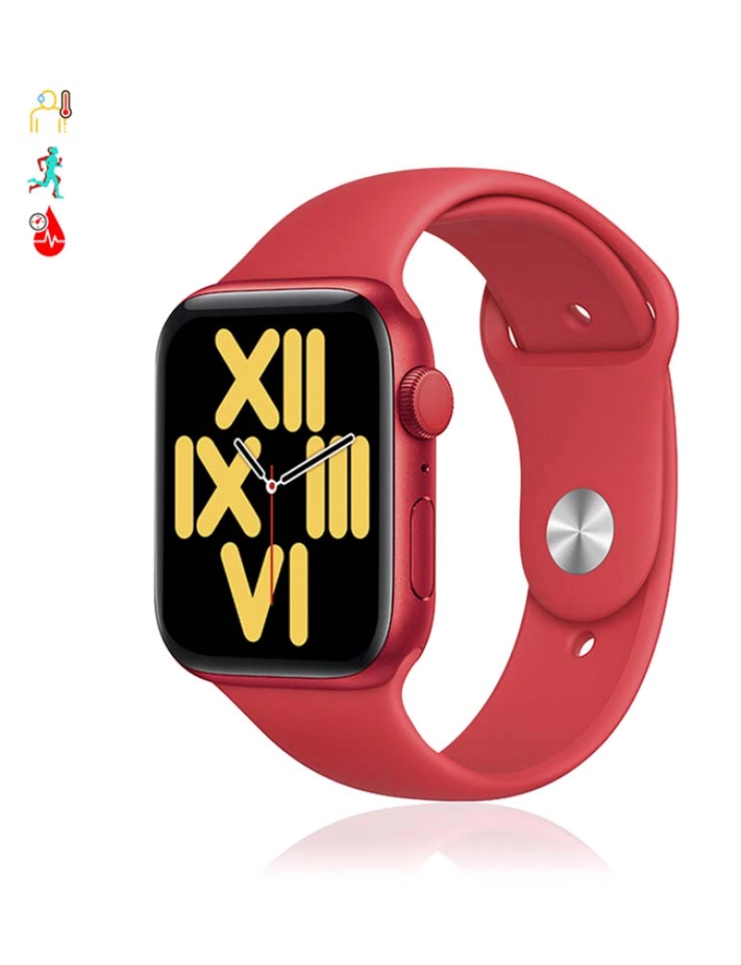 DAM - Smartwatch X8 Max Vermelho