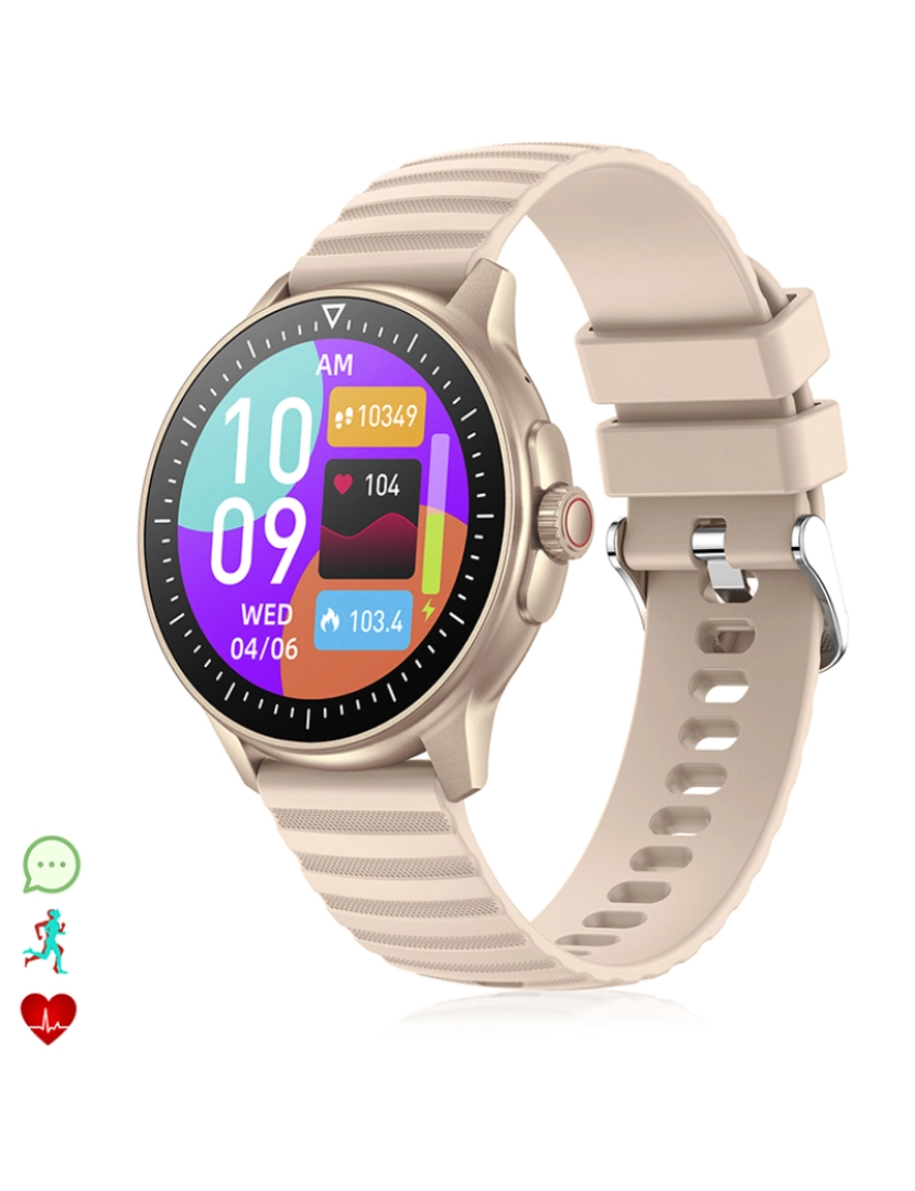 DAM - Smartwatch ZW45 Dourado