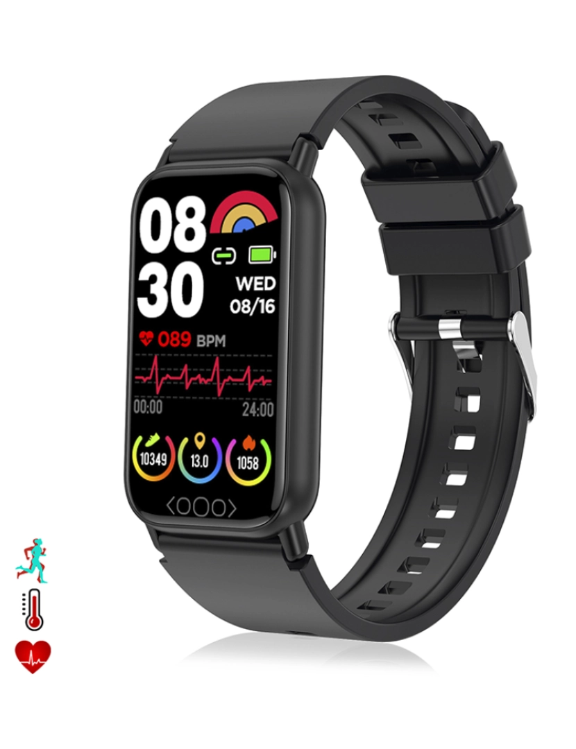 DAM - Smartband TK72 Preto