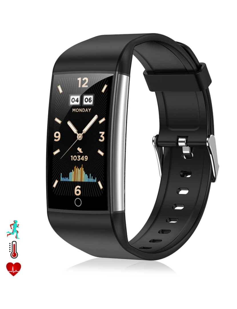 DAM - Smartband TK76 Preto