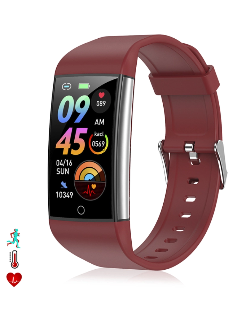 DAM - Smartband TK76 Vermelho