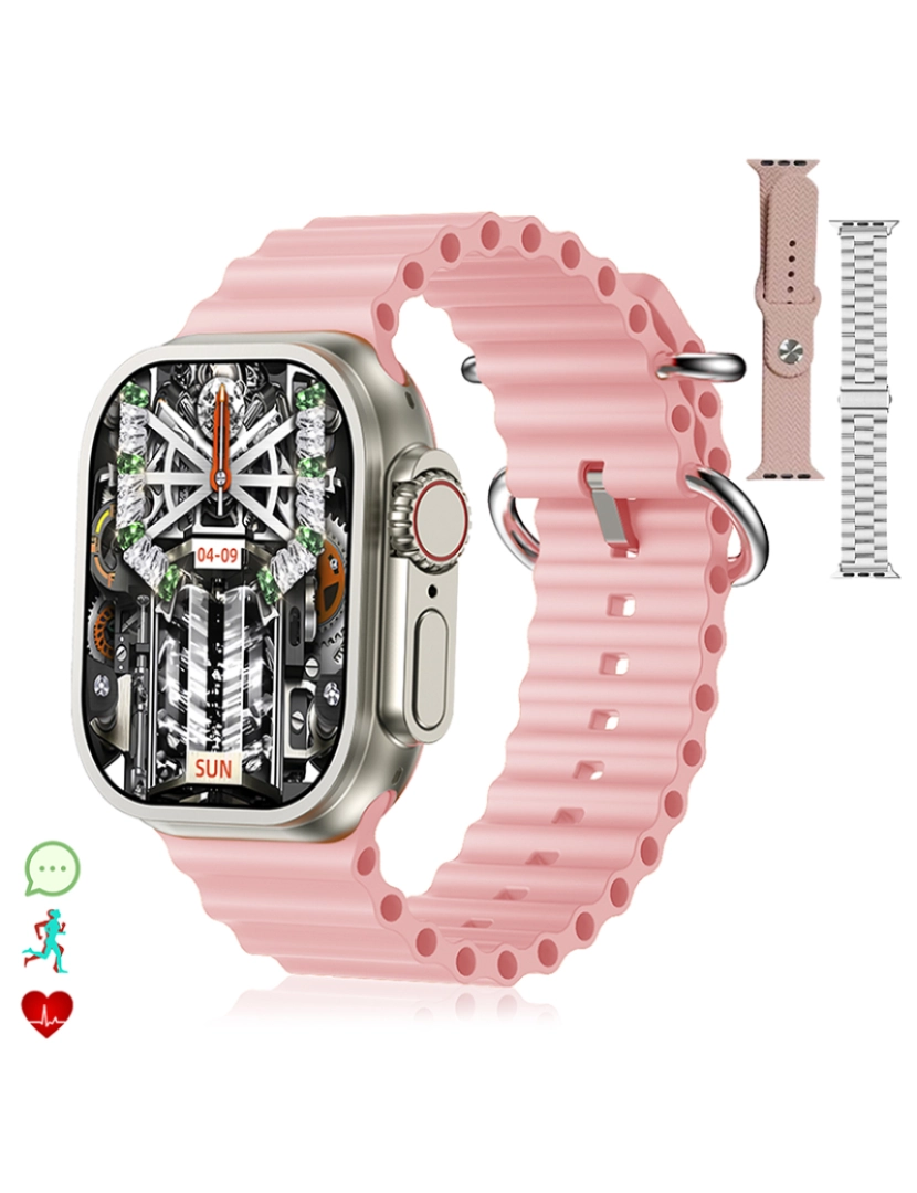 DAM - Smartwatch Z87 Ultra Rosa