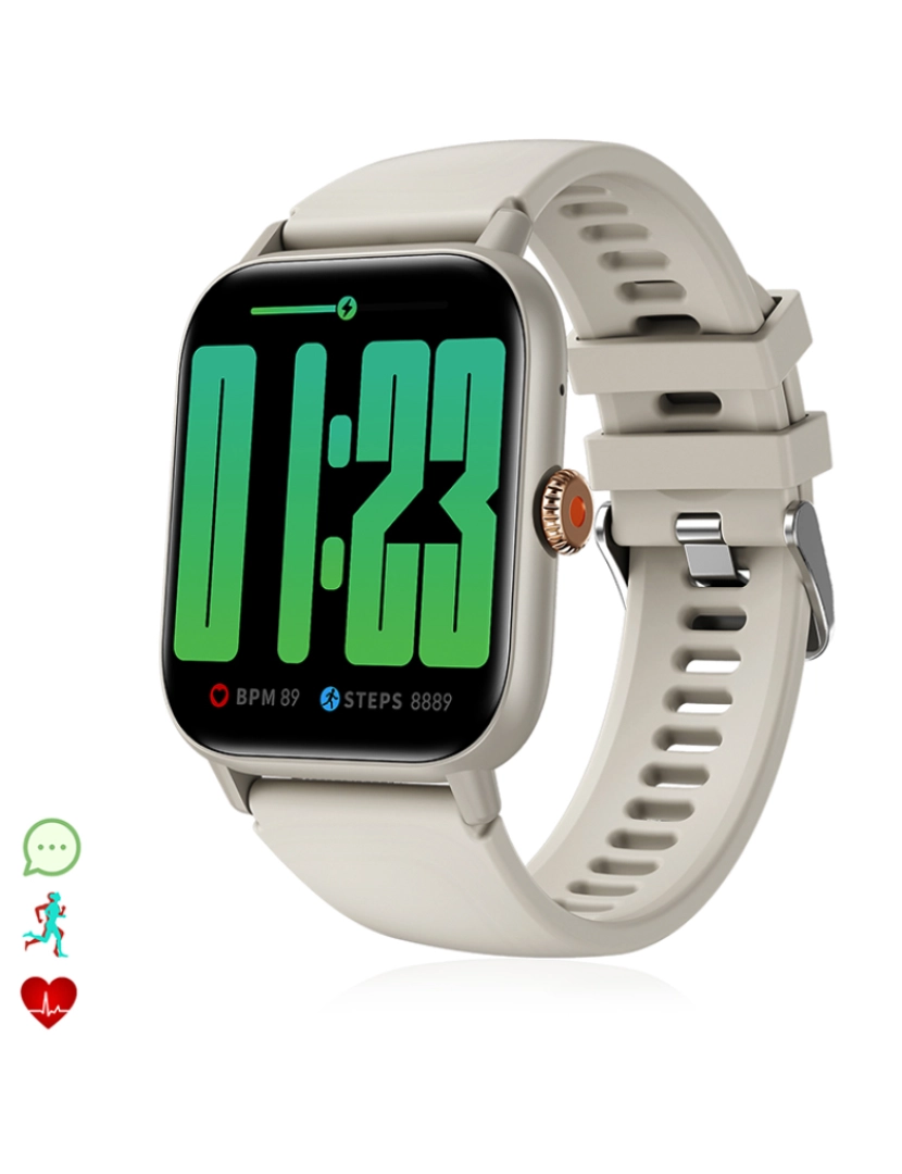 DAM - Smartwatch QS13 Branco