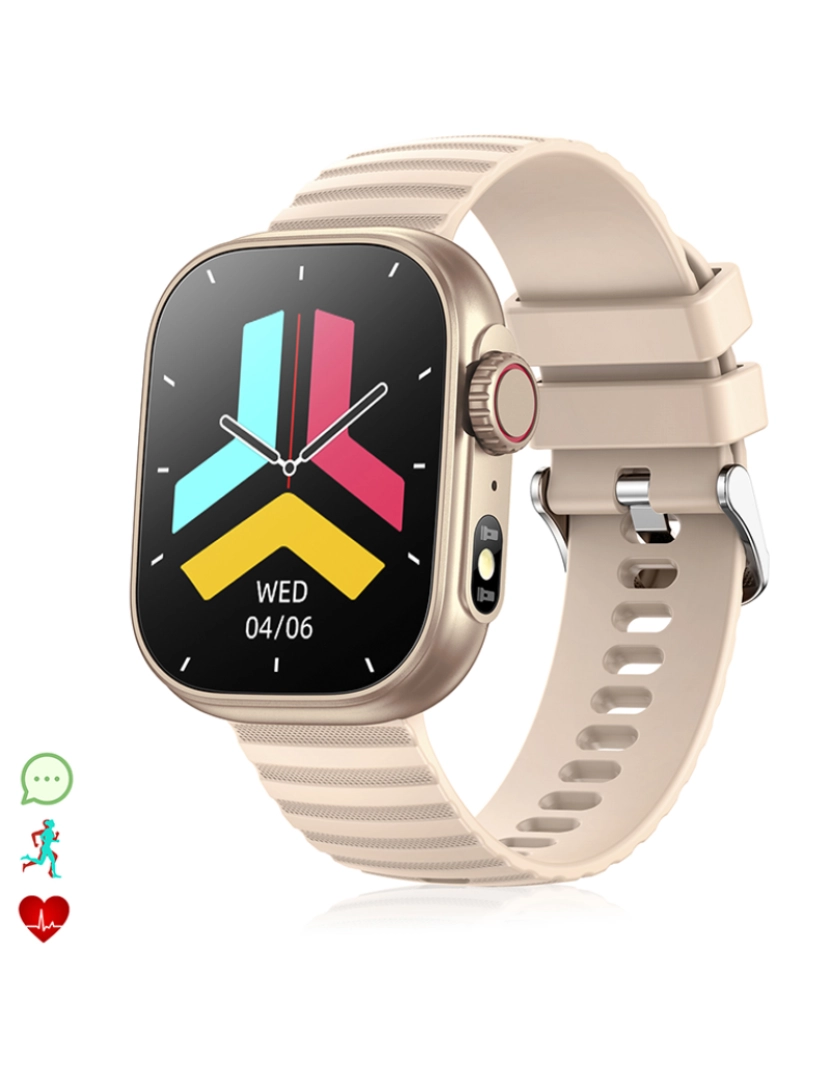 DAM - Smartwatch ZW39 Dourado