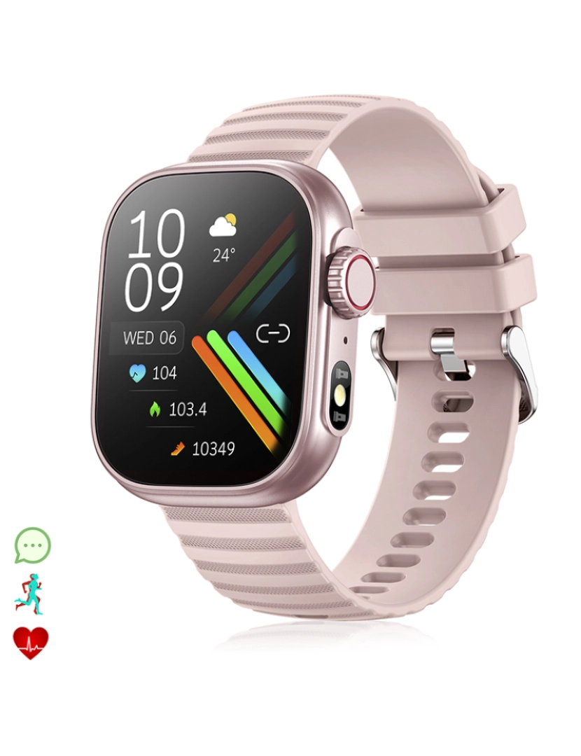 DAM - Smartwatch ZW39 Rosa