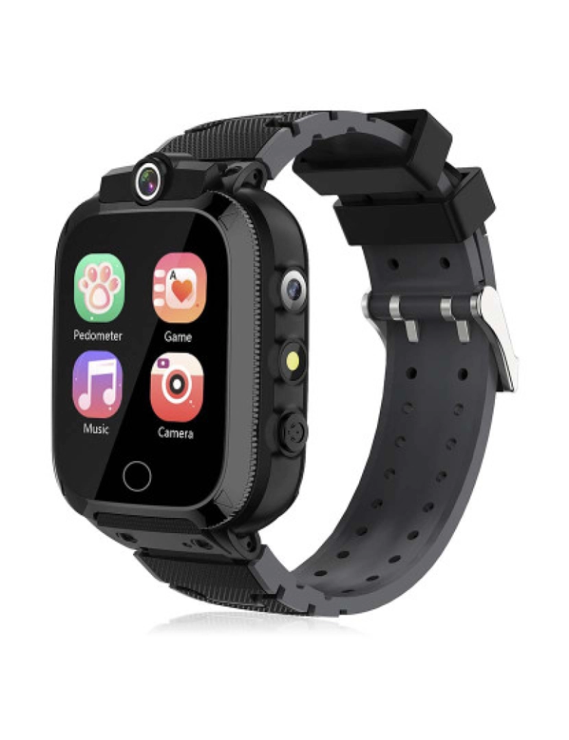 DAM - Smartwatch infantil S27  Preto 